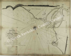 Historic map of the River Tees 1815.9